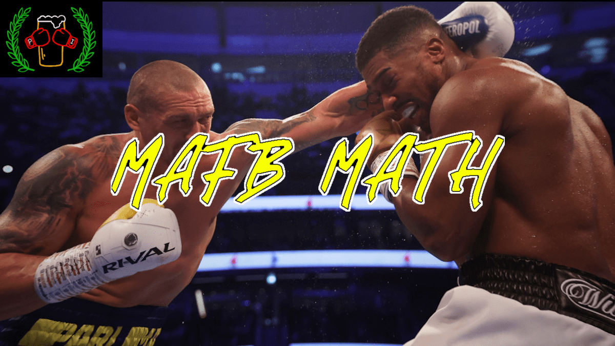 MAFB Math: Joshua vs Usyk