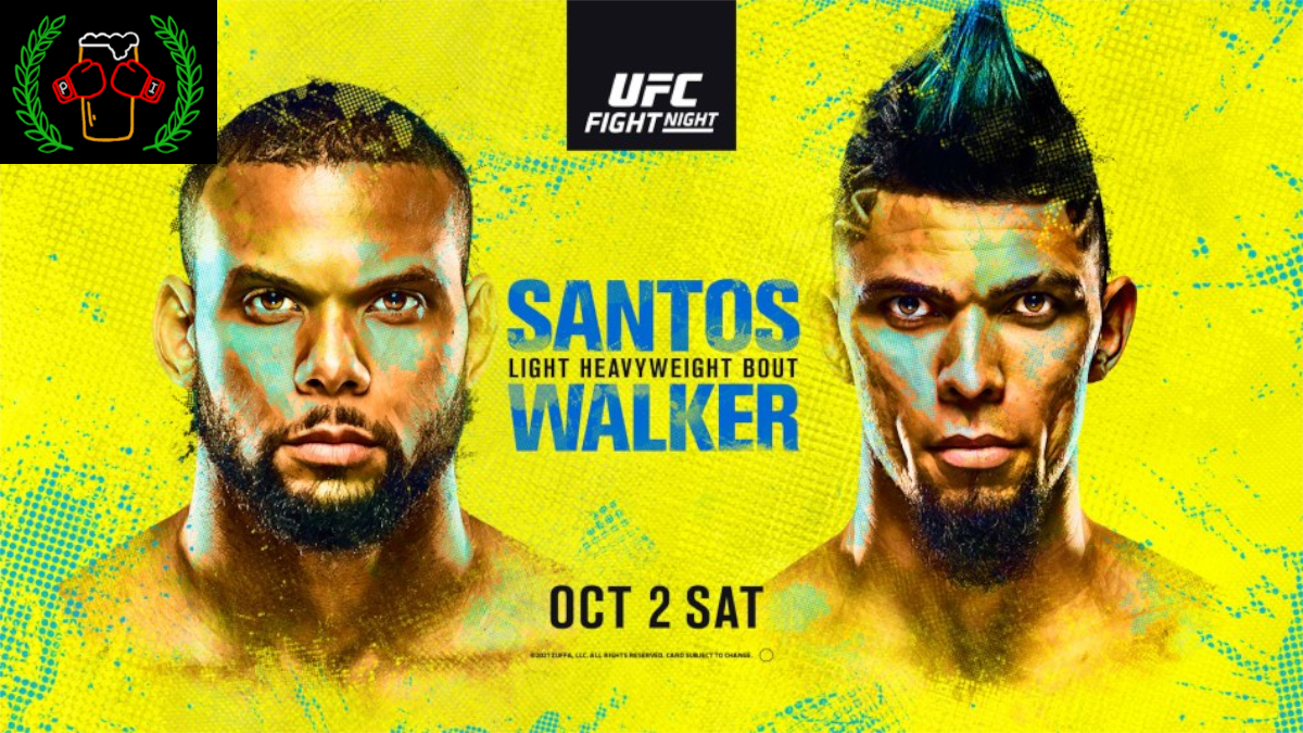 UFC Fight Night 193: Santos vs Walker Predictions