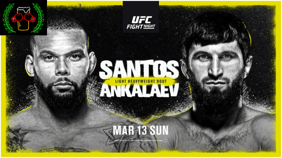 UFC Vegas 50 Predictions, Odds and Results: Santos vs Ankalaev
