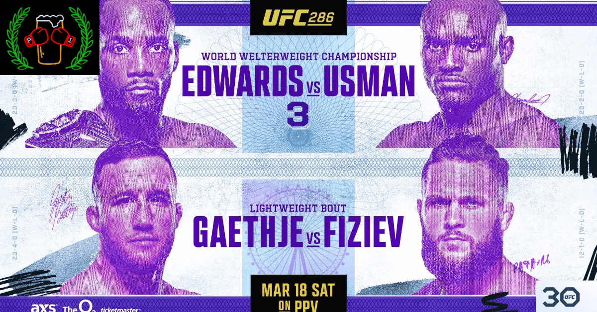 UFC 286 Predictions: Edwards vs Usman 3