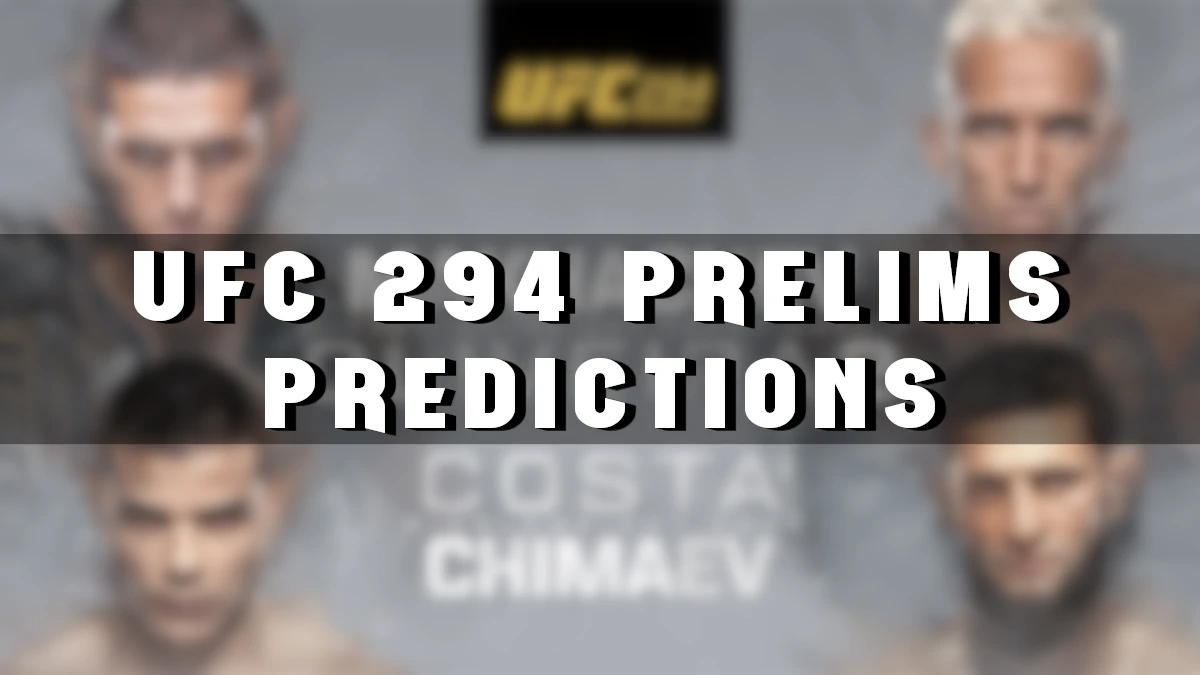 UFC 294 Predictions: ‘Prelims’ Undercard Preview | Islam vs Volkanovski 2
